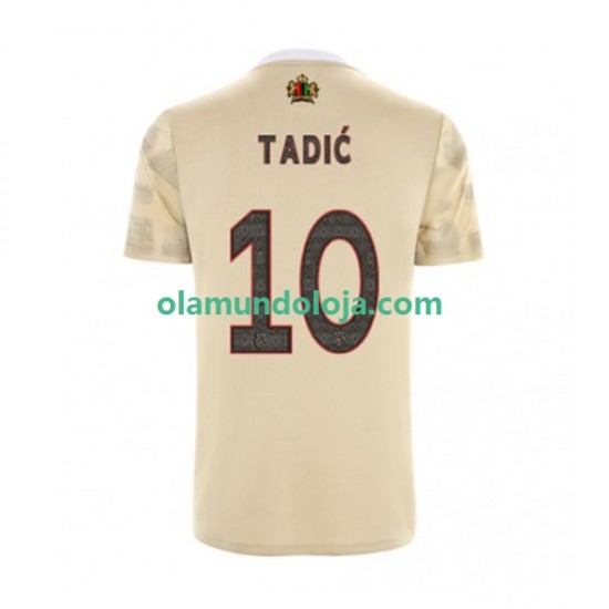 Camisola AFC Ajax Dusan Tadic 10 Homem Equipamento Terceiro 2022-2023 Manga Curta